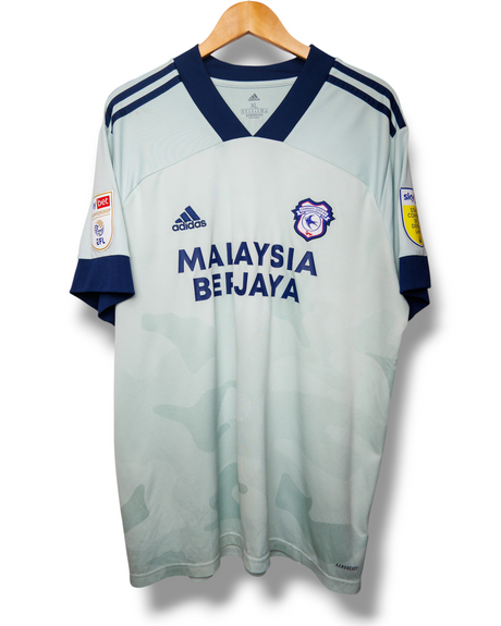 Cardiff City FC 2021/2022 Uit Shirt Moore #10 (XL)