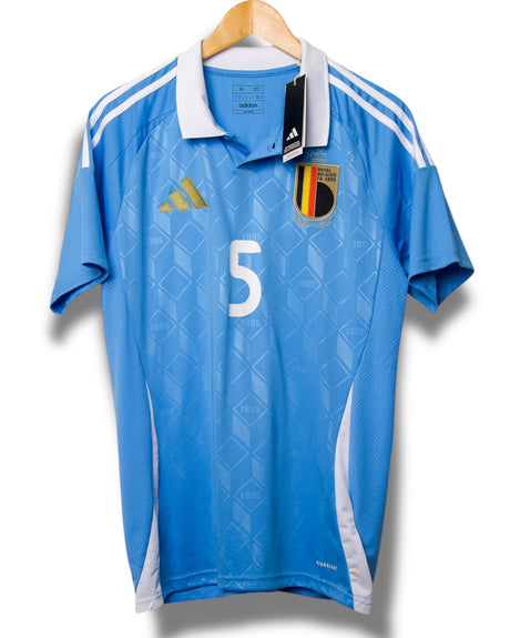 Belgien 2024 Auswärtstrikot Vertonghen #5 (M)