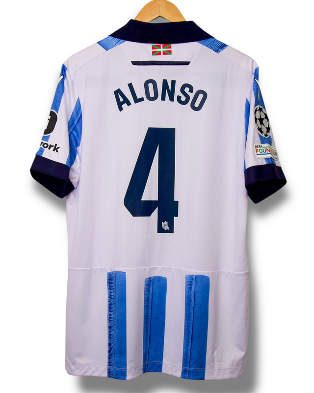 Real Sociedad 2023/2024 Home Shirt Alonso #4 (XL)