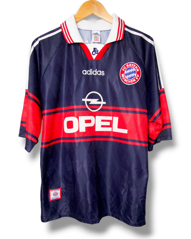 Bayern Munchen 1997/1998 Thuis Shirt Basier #14 (L)