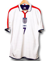 Engeland 2004 Thuis Shirt Beckham #7 (L)