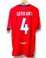 Engeland 2008 Uit Shirt Gerrard #4 (L)
