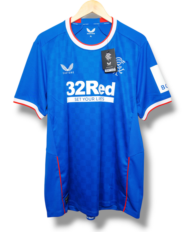 Rangers 2022/2023 Thuis Shirt (XL)