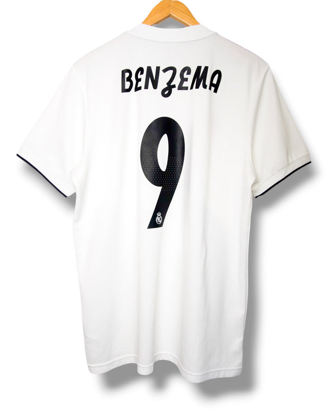 Real Madrid 2018/2019 Heimtrikot Benzema #9 (L)
