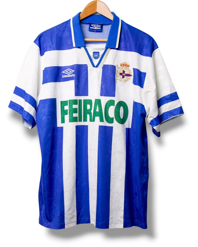Deportivo La Coruña 1994/1995 Heimtrikot (XL)