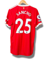 Manchester United 2021/2022 Thuis Shirt Sancho #25 (L)