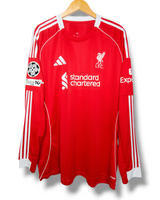 Liverpool 2025/2026 Home Shirt (XXL)