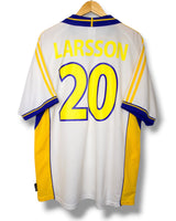 Sweden 2000 Away Shirt Larsson #20 (XL)