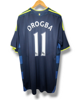 Chelsea 2009/2010 Away Shirt Drogba #11 (XL)