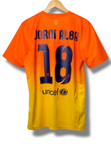 Barcelona 2012/2013 Auswärtstrikot Alba #18 (S)
