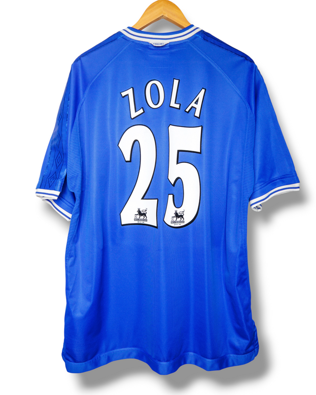 Chelsea 1999/2000 Heimtrikot Zola #25 (XXL)