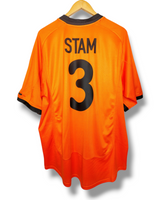 Netherlands 2000 Home Shirt Stam #3 (XL)