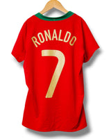 Portugal 2008 Home Ladies Shirt Ronaldo #7 (M)