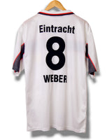 Eintracht Frankfurt 1998/1999 Home Shirt Weber #8 (XL)