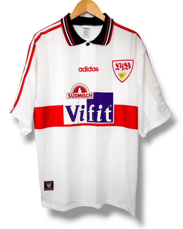 VFB Stuttgart 1996/1997 Thuis Shirt (XL)