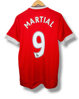 Manchester United 2015/2016 Thuis Shirt Martial #9 (S)