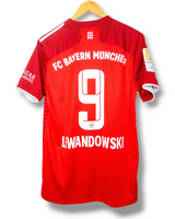 Bayern Munchen 2021/2022 Thuis Shirt Lewandowski #9 (M)