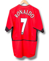 Manchester United 2002/2003 Home Shirt Ronaldo #7 (M)