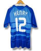 Frankrijk 2008 Thuis Shirt Henry #12 (M)