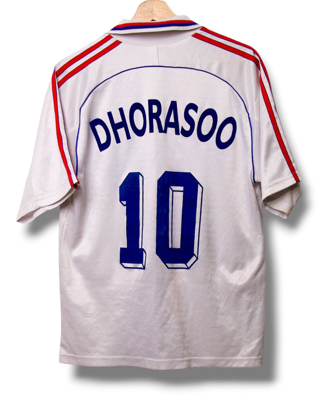 Olympique Lyon 1998/1999 Home Shirt Dhorasso #10 (S)
