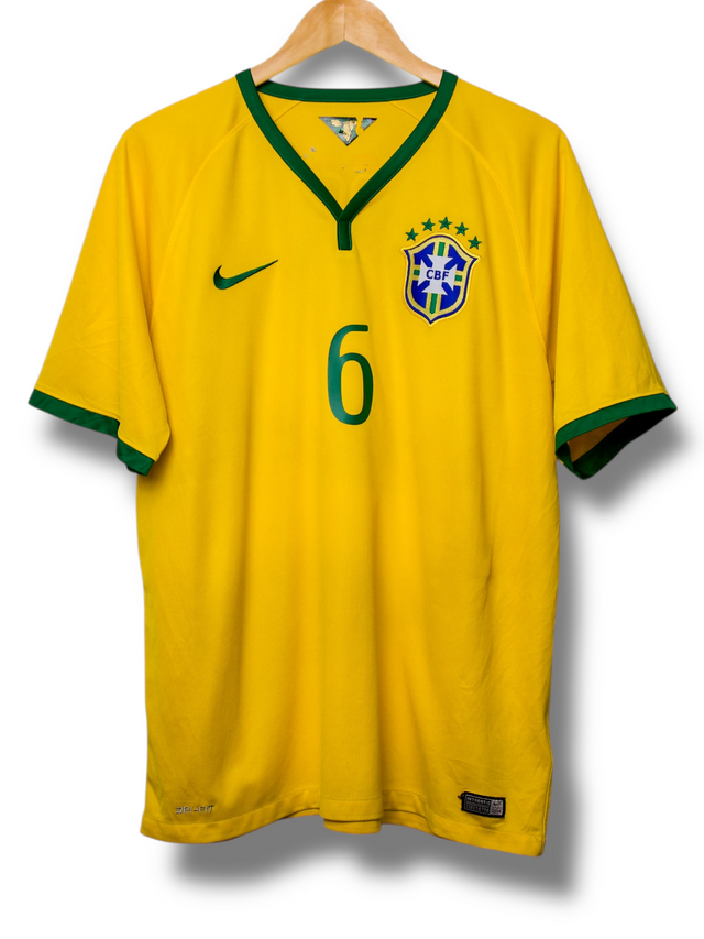 Brasilien 2014 Heimtrikot Marcelo #6 (XL)