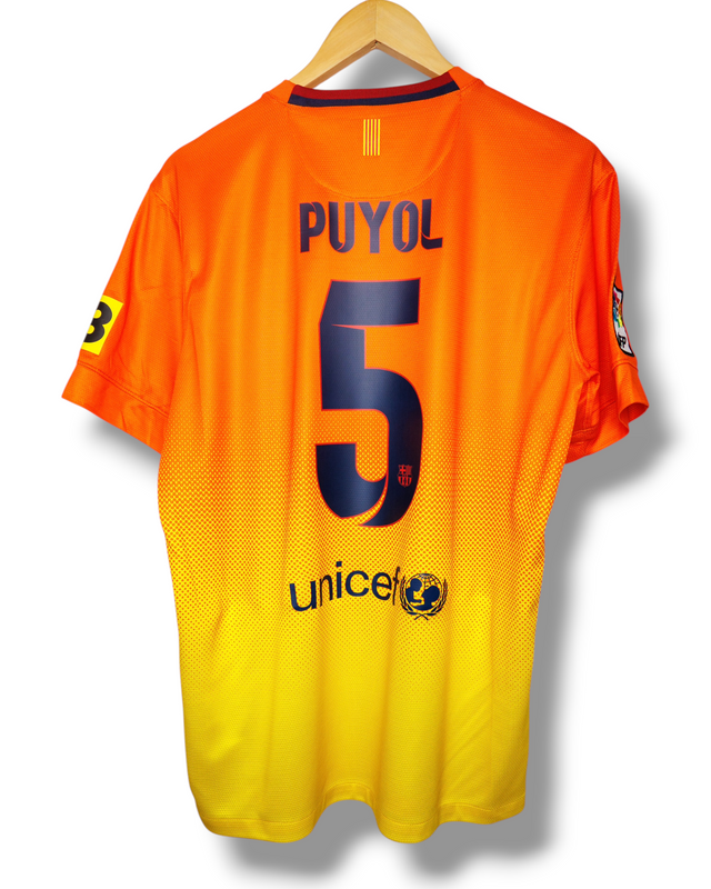 Barcelona 2012/2013 Uit Shirt Puyol #5 (M)