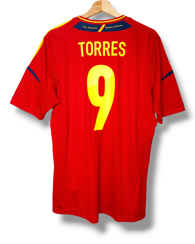 Spanje 2012 Thuis Shirt Fernando Torres #9 (L)