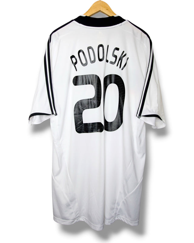 Duitsland 2008 Thuis Shirt Podolski #20 (XXL)