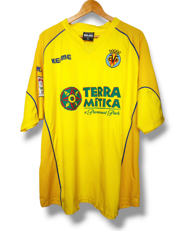 Villarreal 2003/2004 Thuis Shirt (XL)