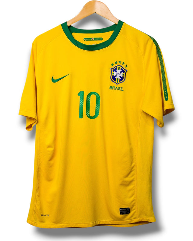 Brazil 2010 Home Shirt Kaka #10 (M)