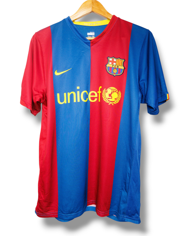 Barcelona 2006/2007 Home Shirt Messi #19 (M)