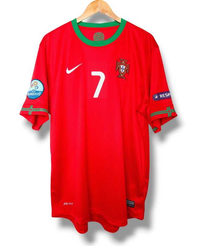 Portugal 2012 Home Shirt Ronaldo #7 (XL)
