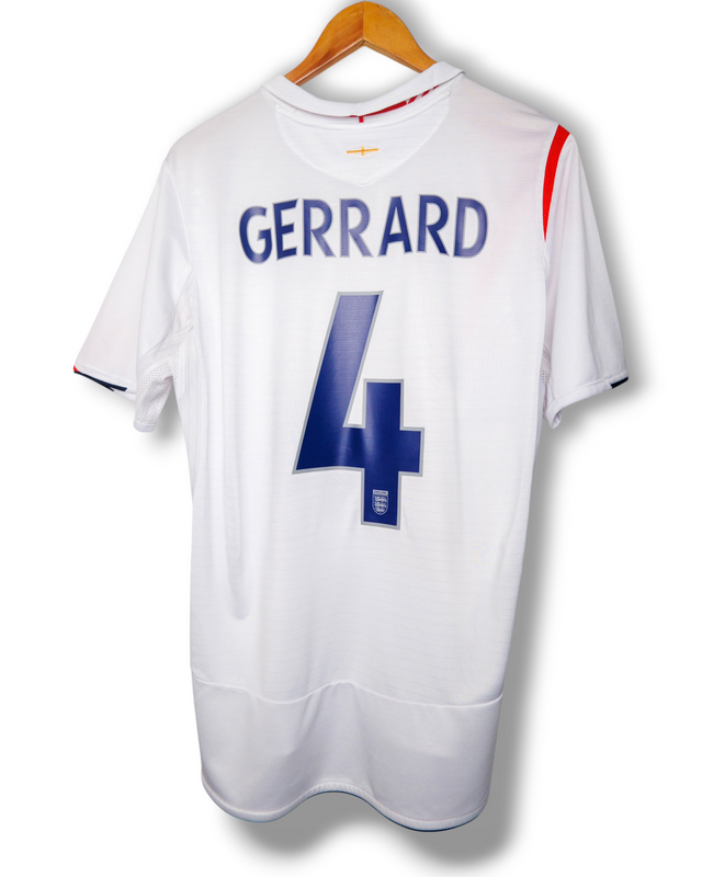 Engeland 2006 Thuis Shirt Gerrard #4 (M)