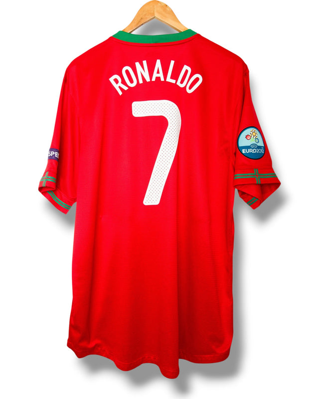 Portugal 2012 Home Shirt Ronaldo #7 (XL)