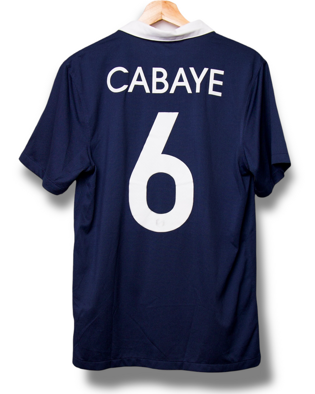 Frankreich 2014 Heim Trikot Cabaye #6 (S)