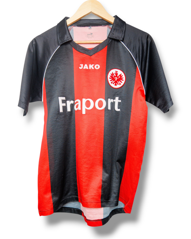 Eintracht Frankfurt 2005/2006 Thuis Shirt Amanatidis #18 (S)