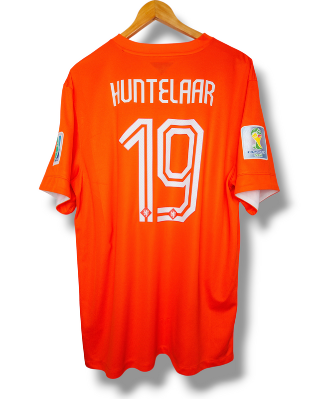 Nederland 2014 Thuis Shirt Huntelaar #19 (XL)