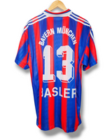 Bayern Munchen 1995/1996 Thuis Shirt Bassler #13 (XL)