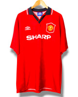 Manchester United 1994 Heimtrikot Beckham #24 (XL)