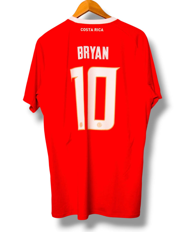Costa Rica 2018 Thuis Shirt Bryan #10 (XL)
