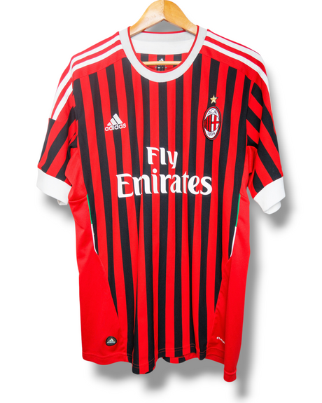AC Milan 2011/2012 Thuis Shirt Ibrahimovic #11 (L)
