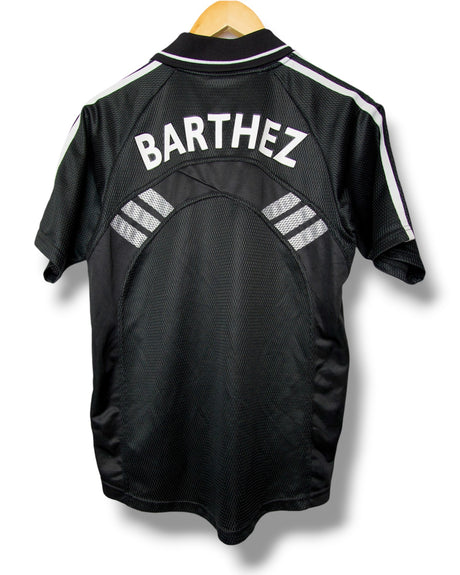 Frankrijk 1998 Thuis Shirt Barthez # (164)