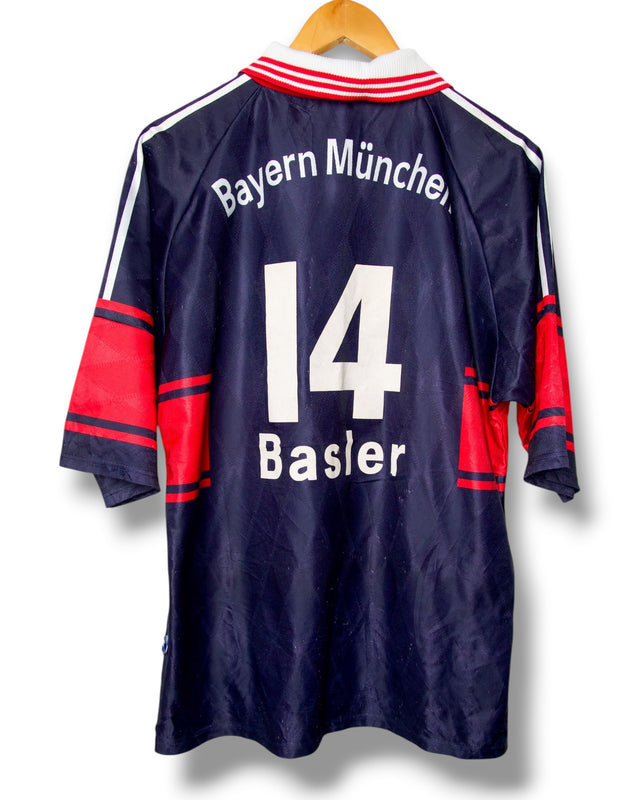 Bayern Munchen 1997/1998 Thuis Shirt Basier #14 (L)