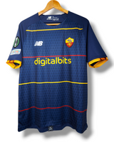 AS Roma 2021/2022 Vierde Shirt Abraham #9 (L)