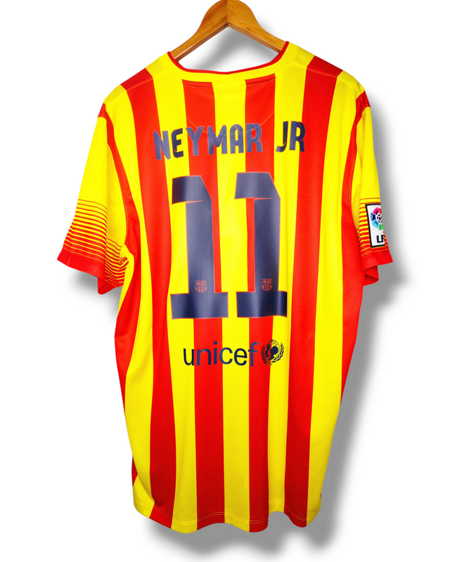 Barcelona 2013/2014 Uit Shirt Neymar JR #11 (M)