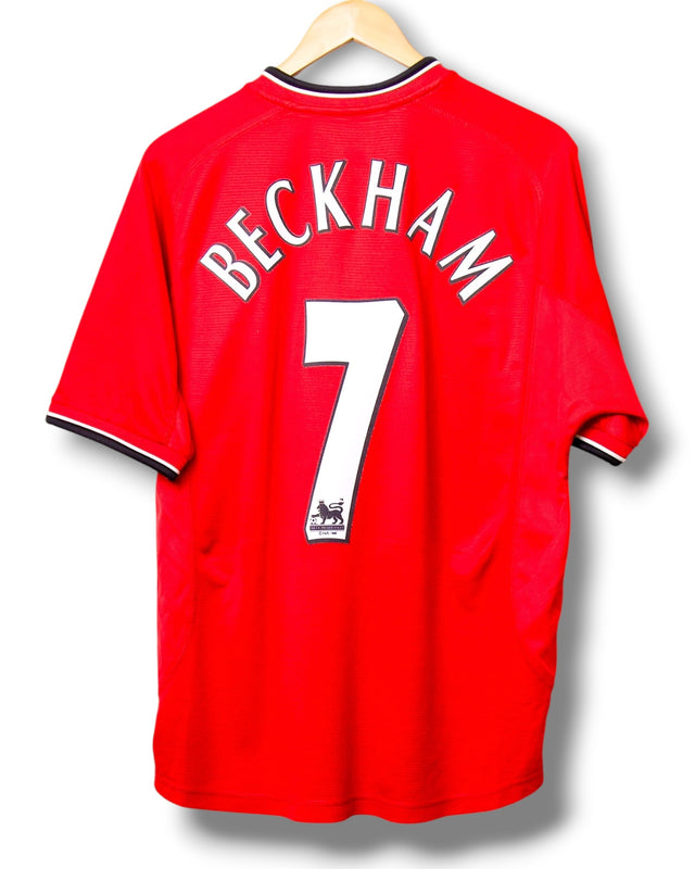 Manchester United 2000/2002 Home Shirt Beckham #7 (M)