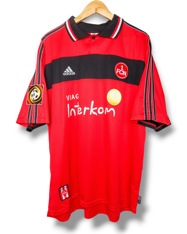 1. FC Nurnberg 1999/2000 Thuis Shirt Hobsch #9 (XL)