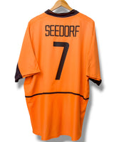 Netherlands 2002 Home Shirt Seedorf #7 (XXL)