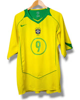 Brasilien 2004 Heimtrikot Ronaldo #9 (XL)