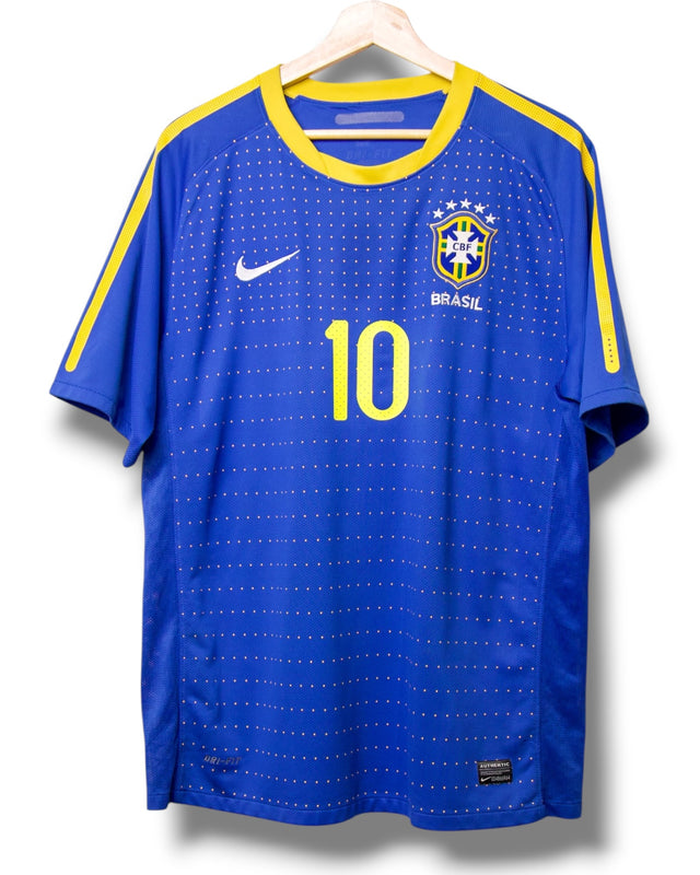 Brasilien 2010 Auswärtstrikot Kaká #10 (L)